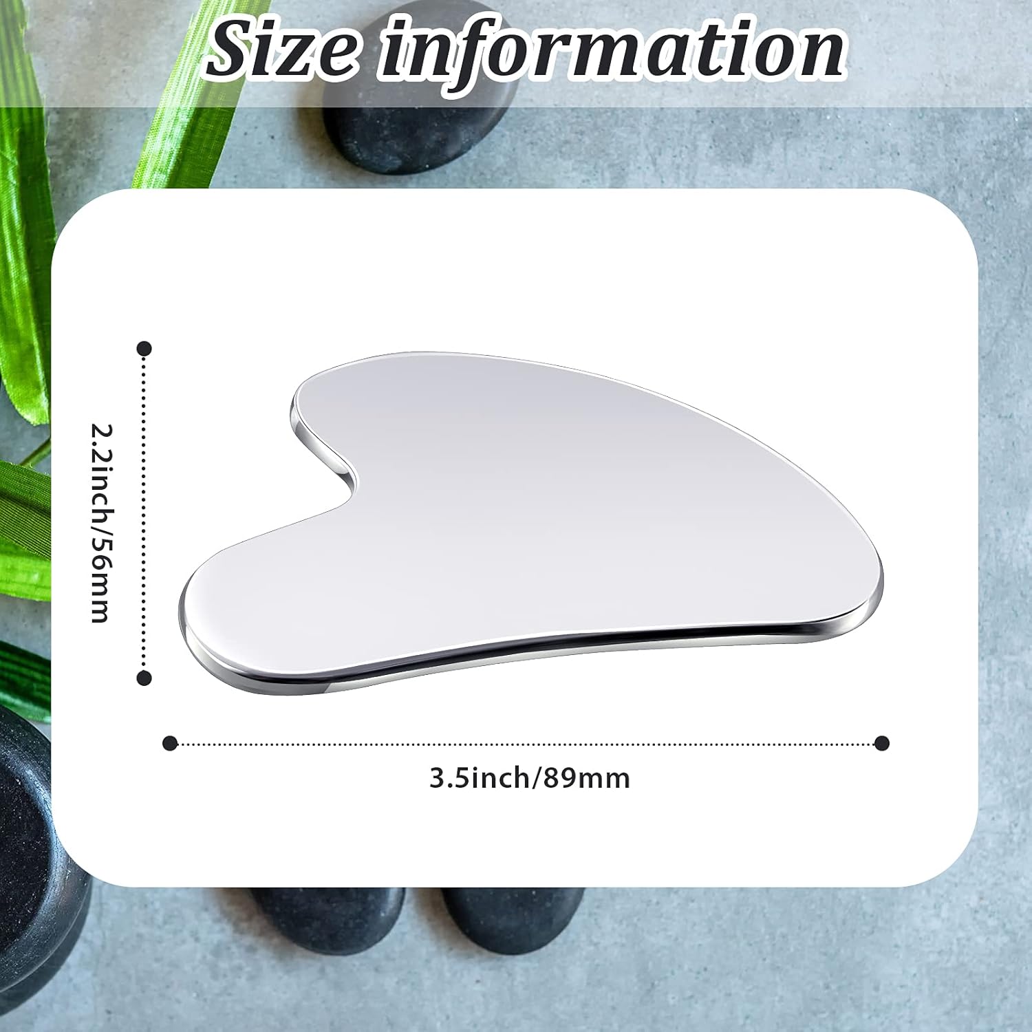 Stainless Steel Gua Sha Facial Tools