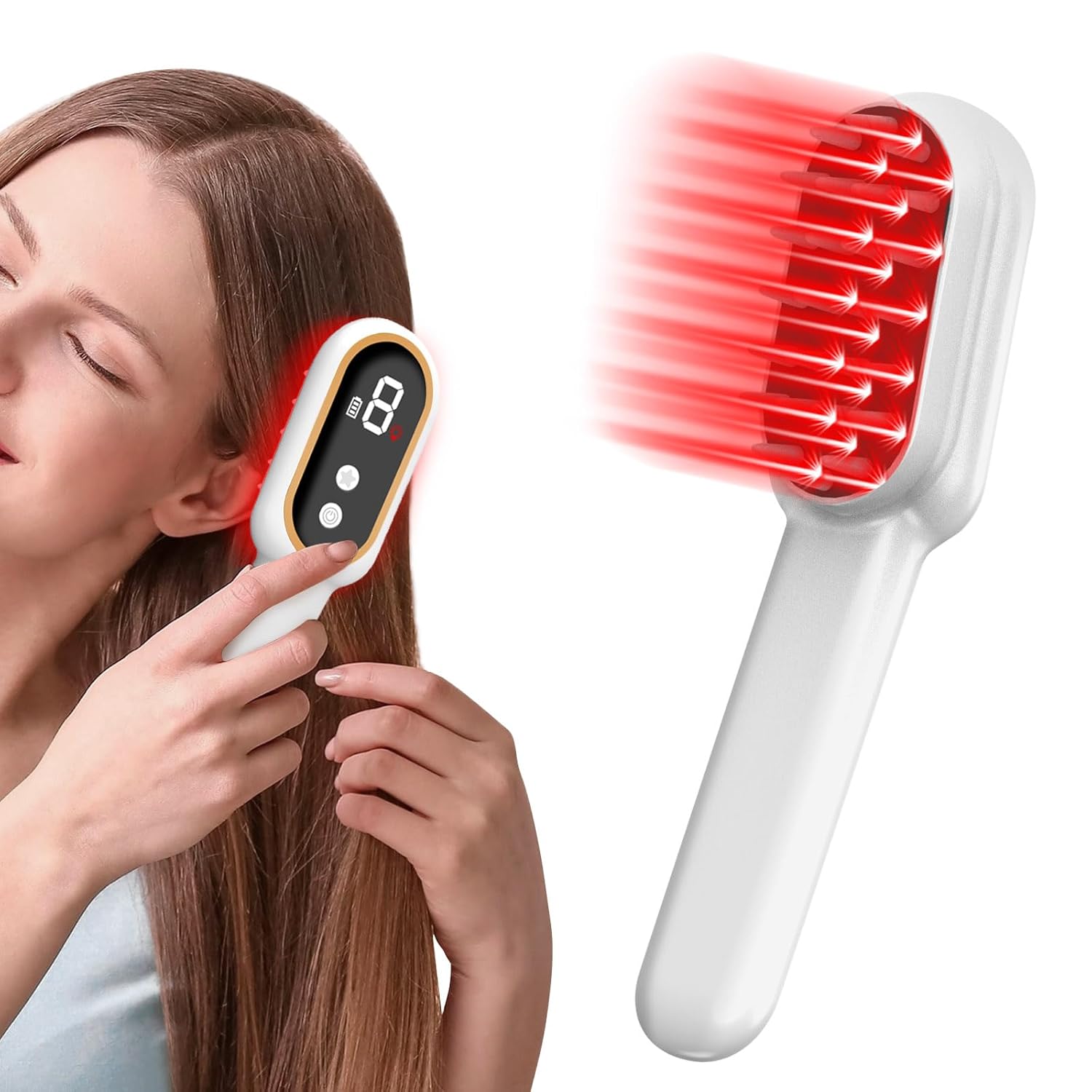 Electric Hair Growth Comb Infrared Laser Brush