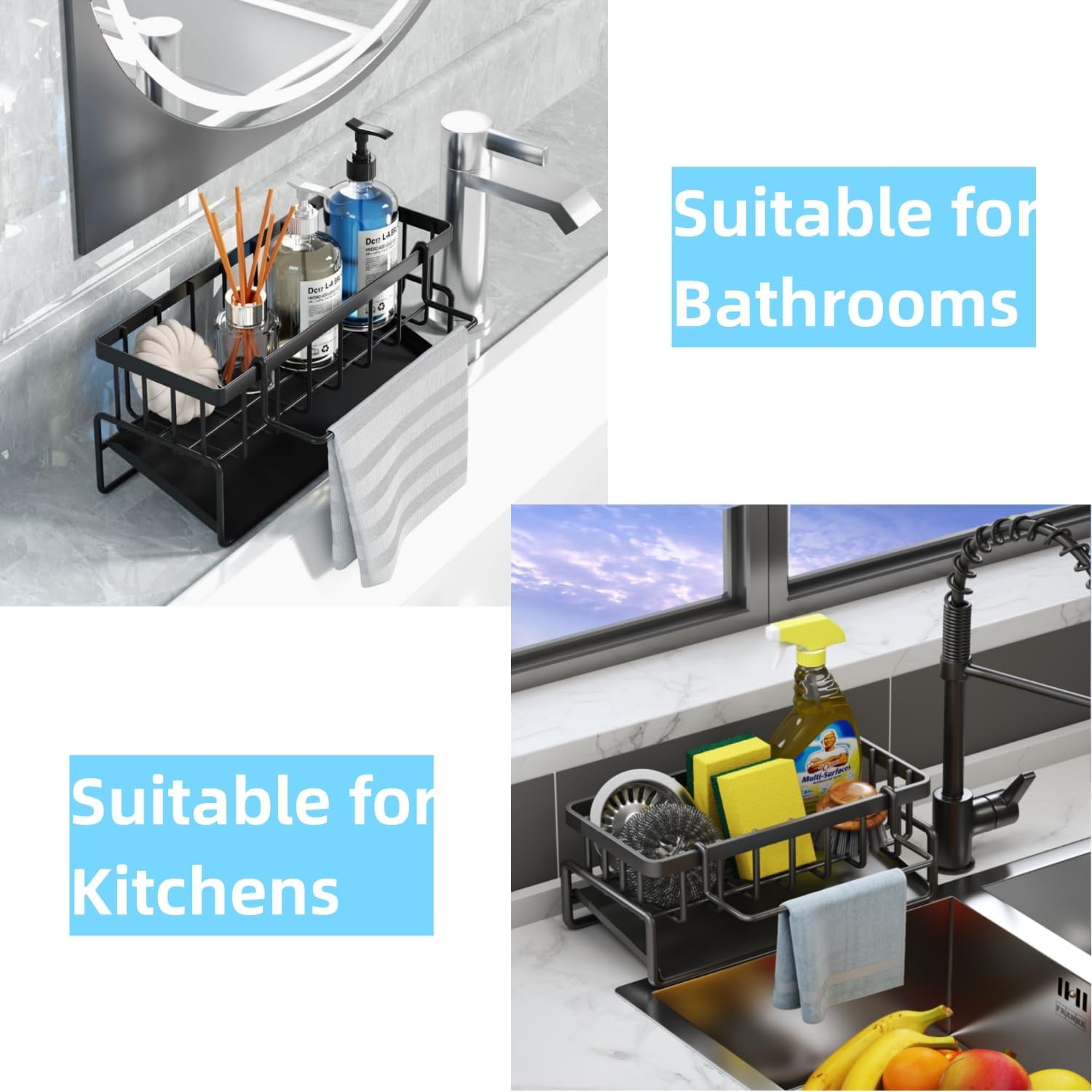 Sink Caddy Sponge Holder
