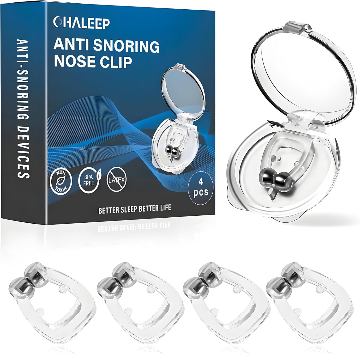 Magnetic Anti-Snoring Nose Clip