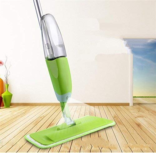 Quick Swipe Microfiber Spray Mop Green 22.1x5.7x4.1inch