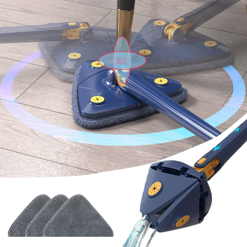 360 Degree Rotatable Adjustable Cleaning Mop